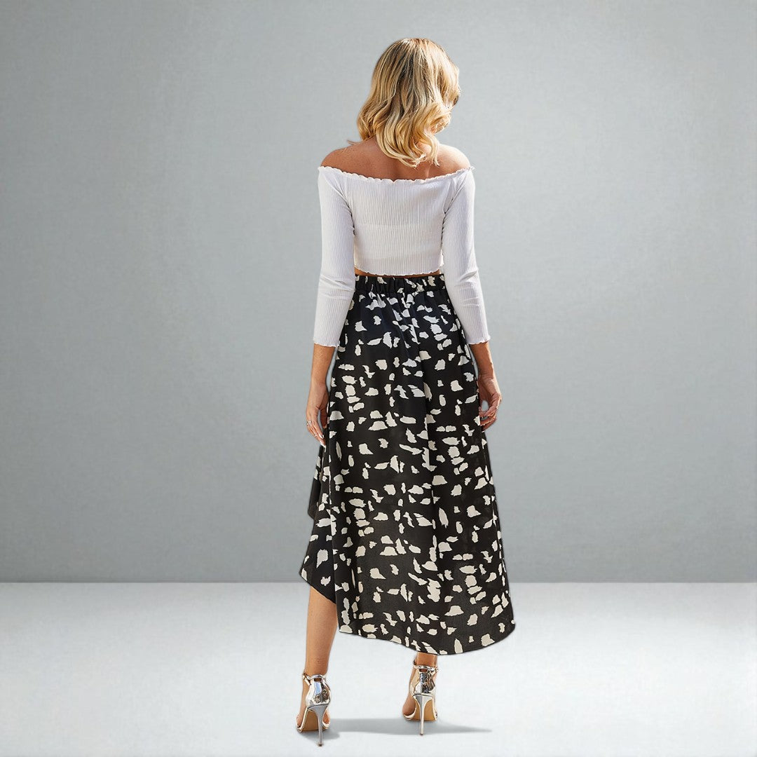 The Jianna Printed Elegant Skirt
