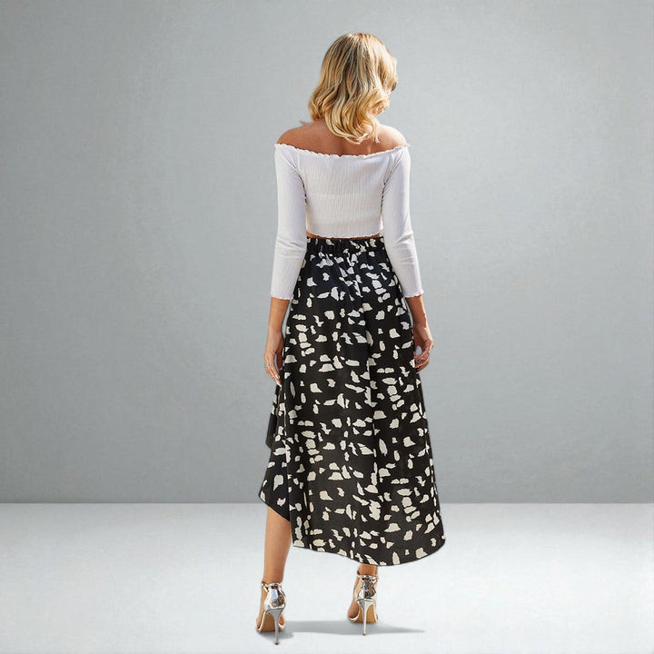 The Jianna Printed Elegant Skirt